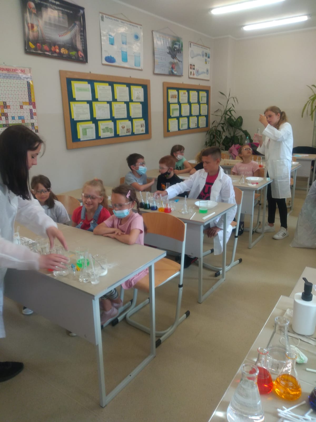 Warsztay chemiczne.