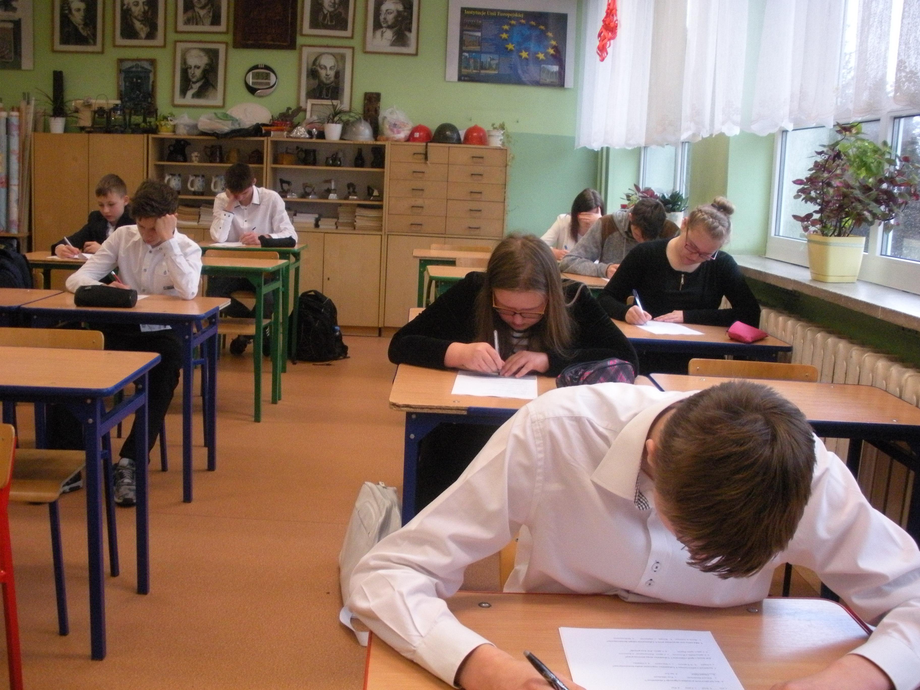 Szkolny konkurs wiedzy o patronie