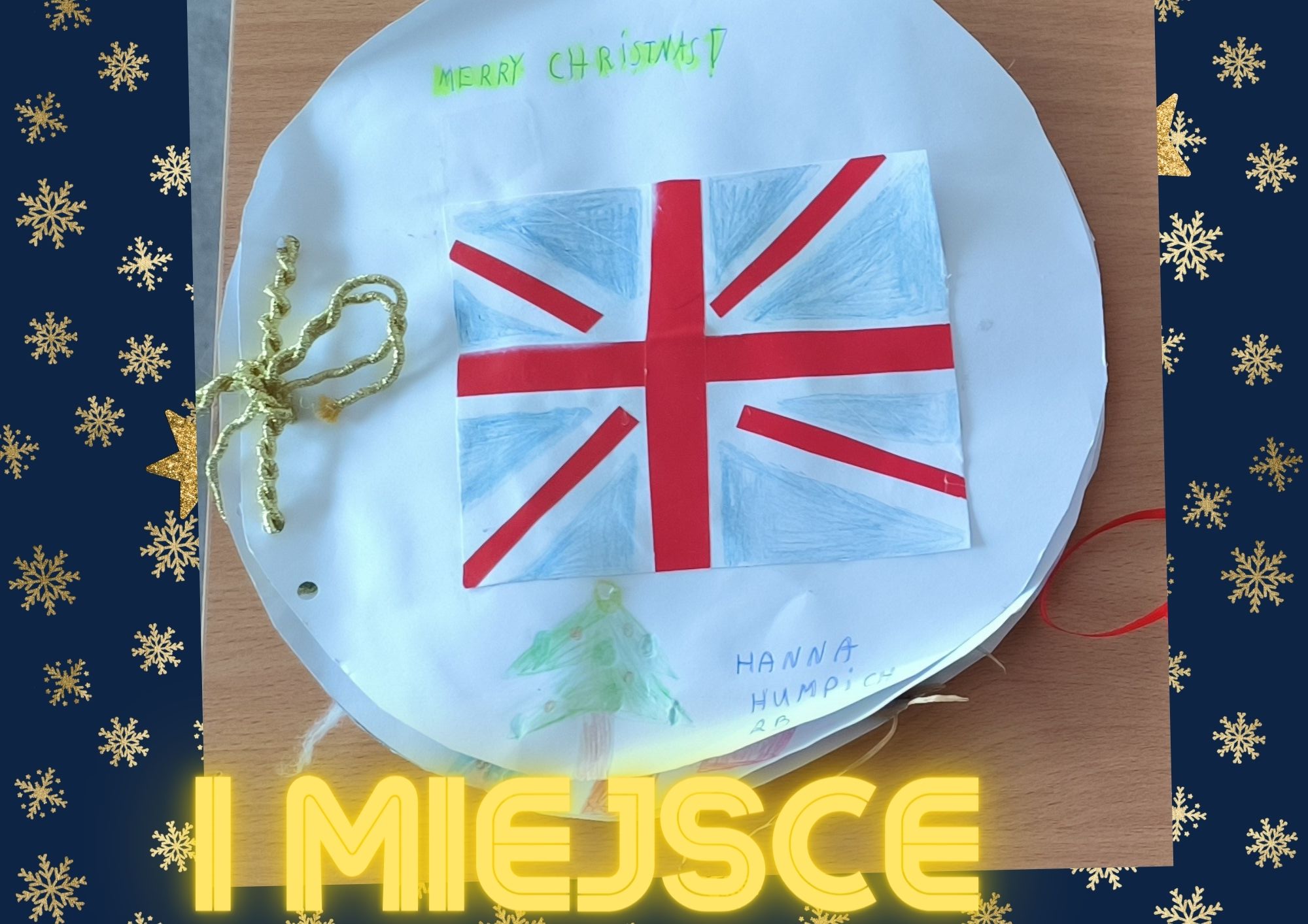 Słowniczek językowy o tematyce bożonarodzeniowej.
