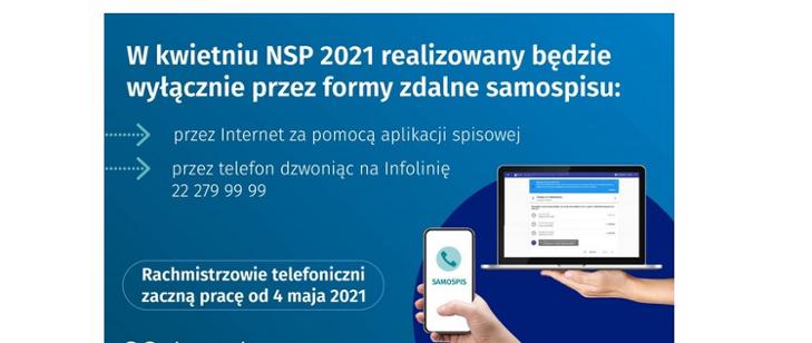 Narodowy spis powszechny - spisz się przez internet lub telefon