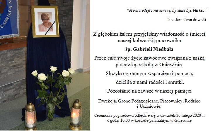 Ostatnie pożegnanie Gabrieli Niedbała