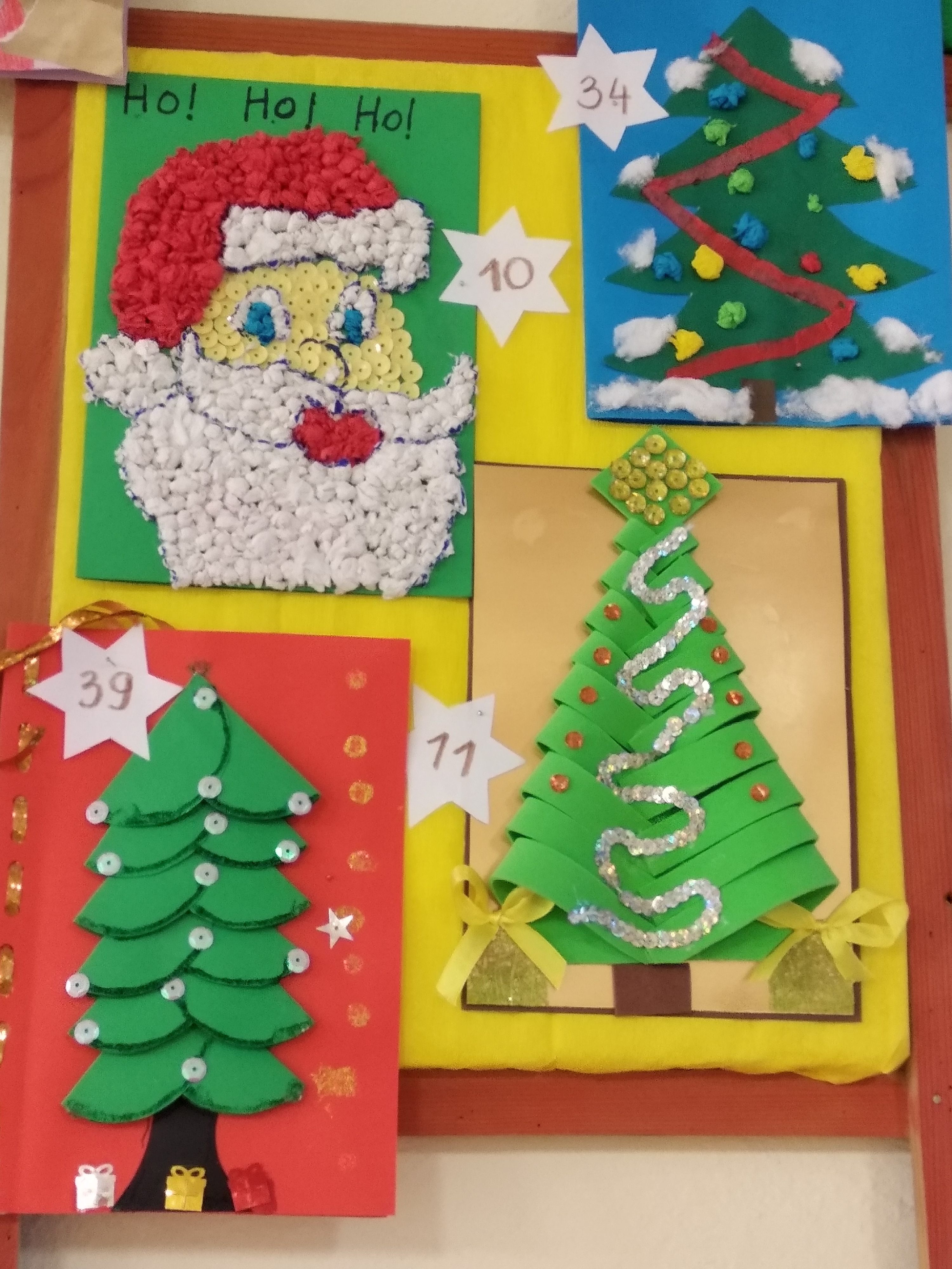 Konkurs plastyczny dla klas O-III „Najpiękniejsza kartka świąteczna”.