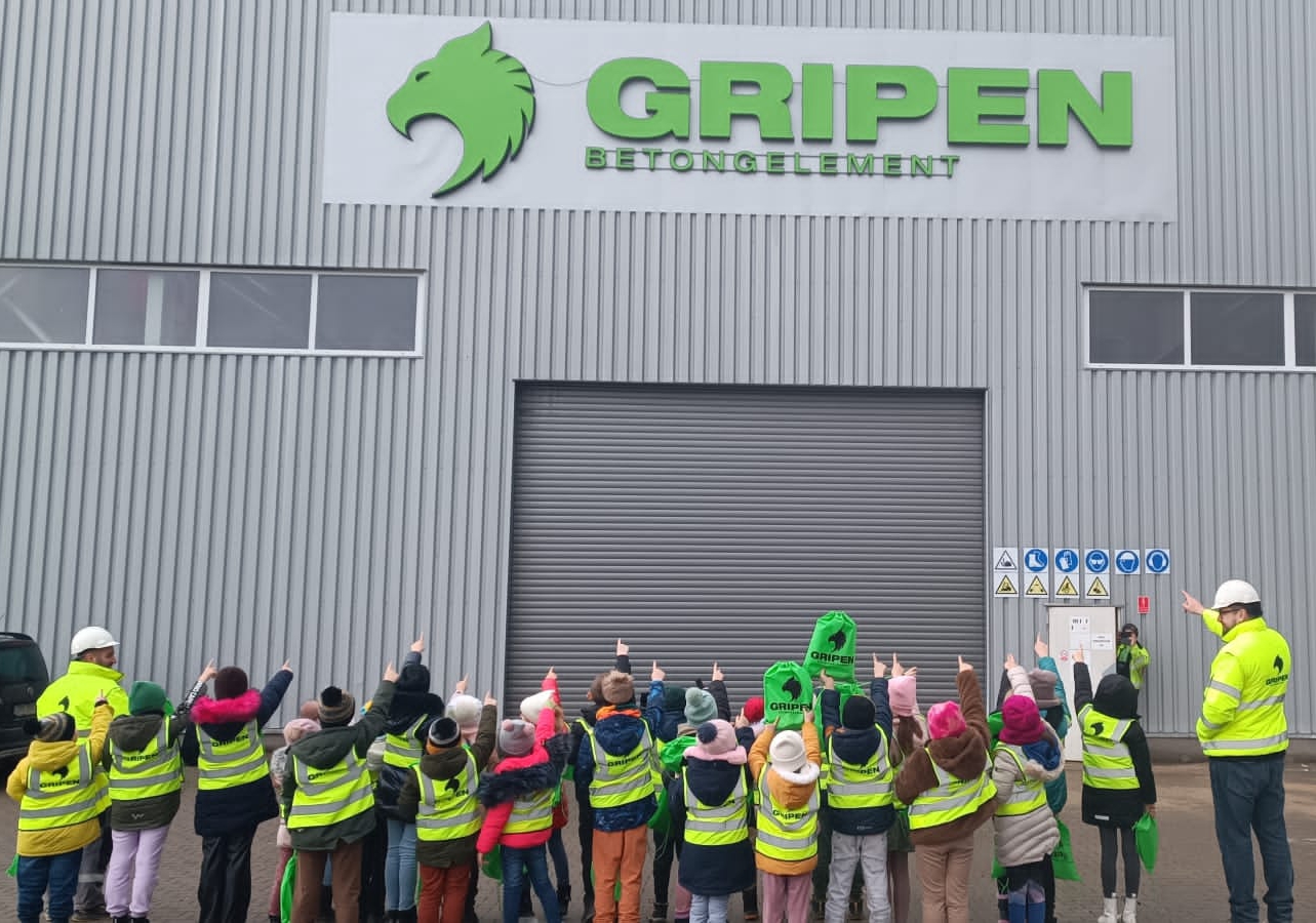 Wycieczka do Gripen Betongelement.
