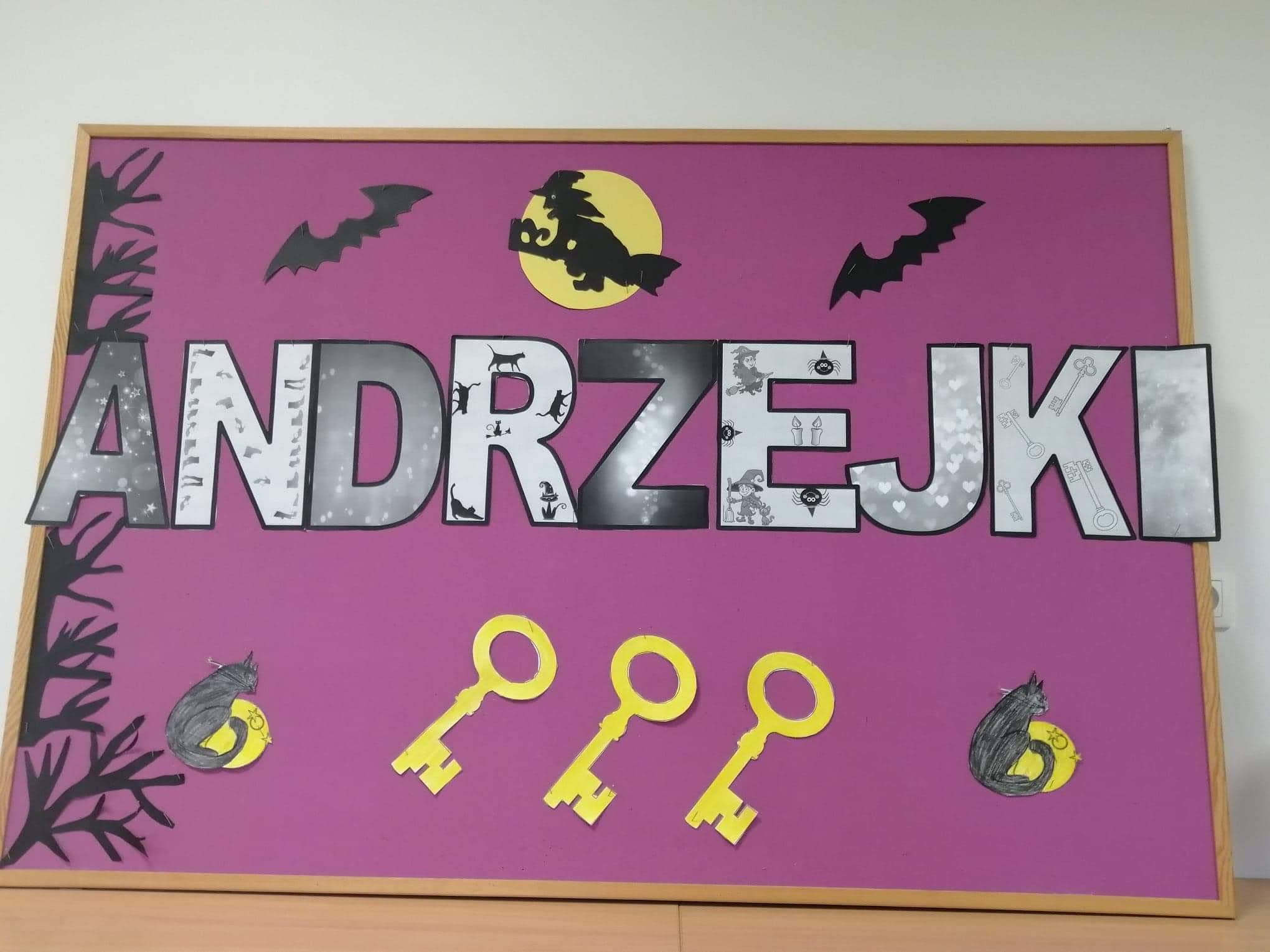 Andrzejki w przedszkolu.