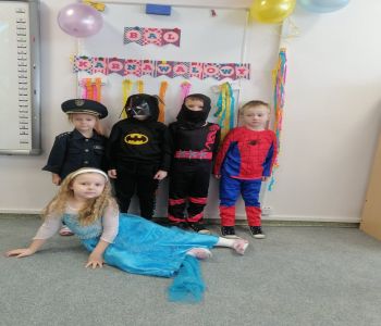 Bal karnawałowy w przedszkolu 2021r. zdjecie 9