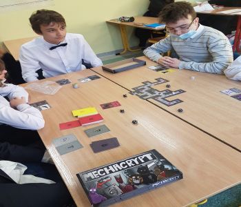 Michał młodym twórcą gry planszowej.  zdjecie 5