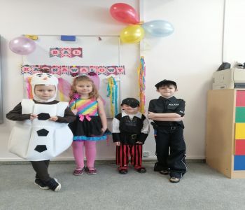 Bal karnawałowy w przedszkolu 2021r. zdjecie 14