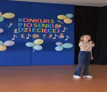 Konkurs piosenki dziecięcej dla klas 1-3 rozstrzygnięty. zdjecie 1