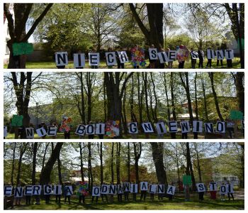 Happening z okazji Dnia Ziemi. zdjecie 2