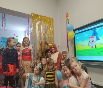 Bal karnawałowy w przedszkolu 2021r. zdjecie 7