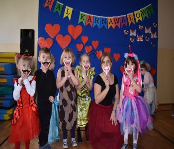 Bal karnawałowy w Punkcie Przedszkolnym. zdjecie 42