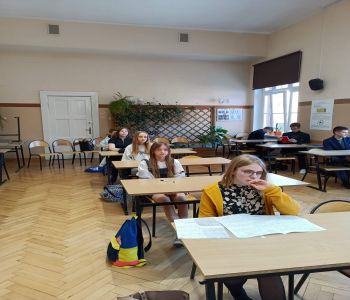 Maksym laureatem Powiatowego Konkursu Wiedzy o Energetyce Jądrowej. zdjecie 0