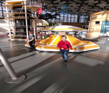 Wycieczka kl. 1A do Centrum Nauki Eksperyment. zdjecie 143