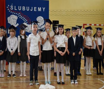 Ślubowanie pierwszoklasistów. zdjecie 9