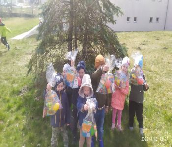 Zajączek wielkanocny w przedszkolu. zdjecie 10