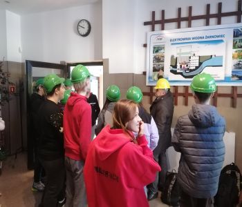 Zwiedzanie Elektrowni Wodnej w Żarnowcu zdjecie 6