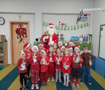 HO! HO! HO! MIKOŁAJ W NASZYM PRZEDSZKOLU! zdjecie 13