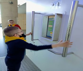 Klasy trzecie w Centrum Nauki Experyment. zdjecie 4