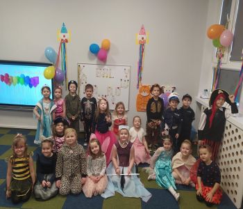 Bal karnawałowy w przedszkolu 2021r. zdjecie 24