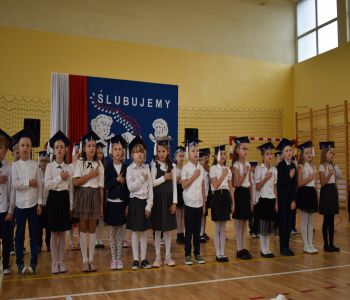 Ślubowanie pierwszoklasistów. zdjecie 17