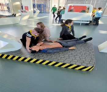 Klasy trzecie w Centrum Nauki Experyment. zdjecie 26