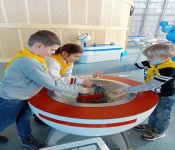 Klasy trzecie w Centrum Nauki Experyment. zdjecie 23