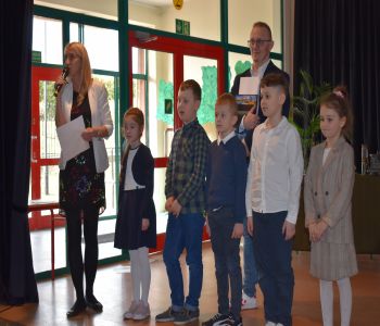   Laureaci konkursów związanych z patronem Szkoły Podstawowej w Gniewinie- Gabrielem Narutowiczem zdjecie 5