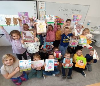 Dzień pluszowego misia w klasach 0a i 1a zdjecie 21