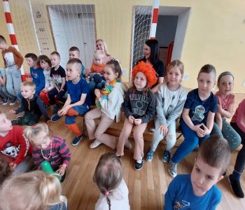 Cyrk Bubble Show w przedszkolu. zdjecie 8