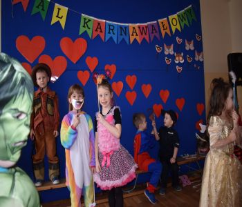 Bal karnawałowy w Punkcie Przedszkolnym. zdjecie 33