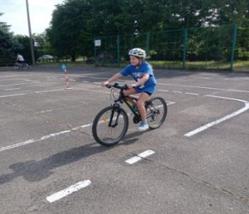 Egzamin na kartę rowerową.  zdjecie 2