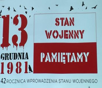 Rocznica wprowadzenia stanu wojennego. zdjecie 2
