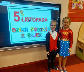 Dzień Postaci z Bajek w naszym przedszkolu. zdjecie 23