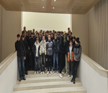 W Teatrze Szekspirowskim.