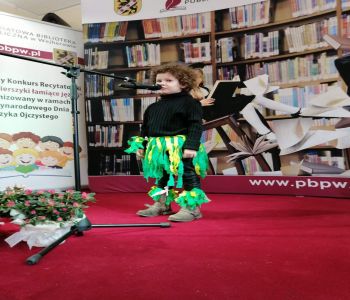 Przedszkolaki z Gniewina laureatami Powiatowego Konkursu Recytatorskiego. zdjecie 9