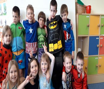 Bal karnawałowy w przedszkolu 2021r. zdjecie 16