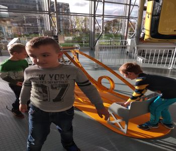 Wycieczka kl. 1A do Centrum Nauki Eksperyment. zdjecie 134